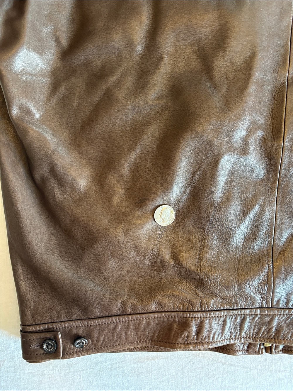 Polo Ralph Lauren Leather Jacket - Picture 6 of 13